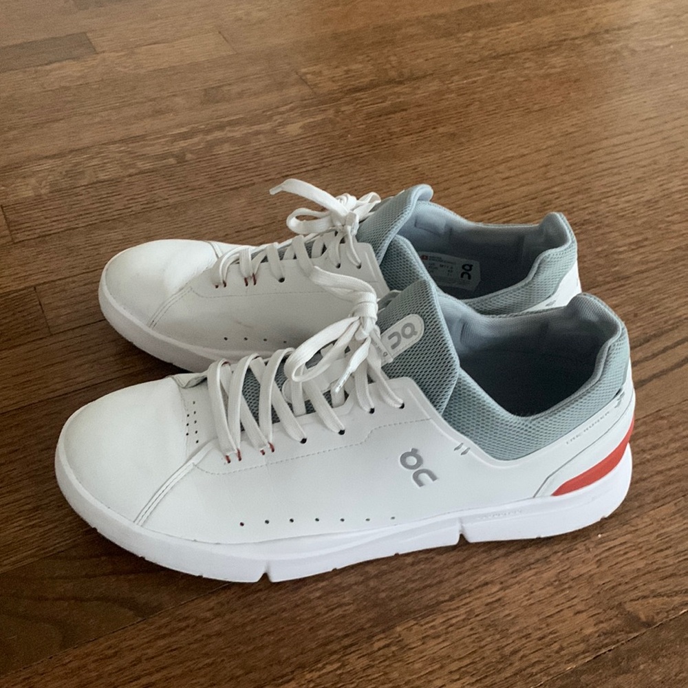 On Center Court Roger Federer shoes